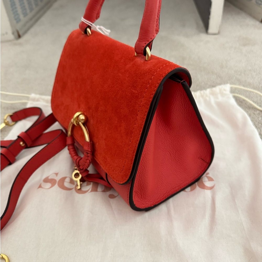 See By Chloe Coral Joan Bag with Removable Strap - Picture 4 of 6